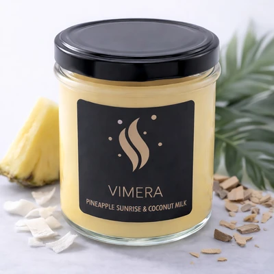 Ароматична свічка Pineapple Sunrise & Coconut Milk варіант 0 - купити у Vimera