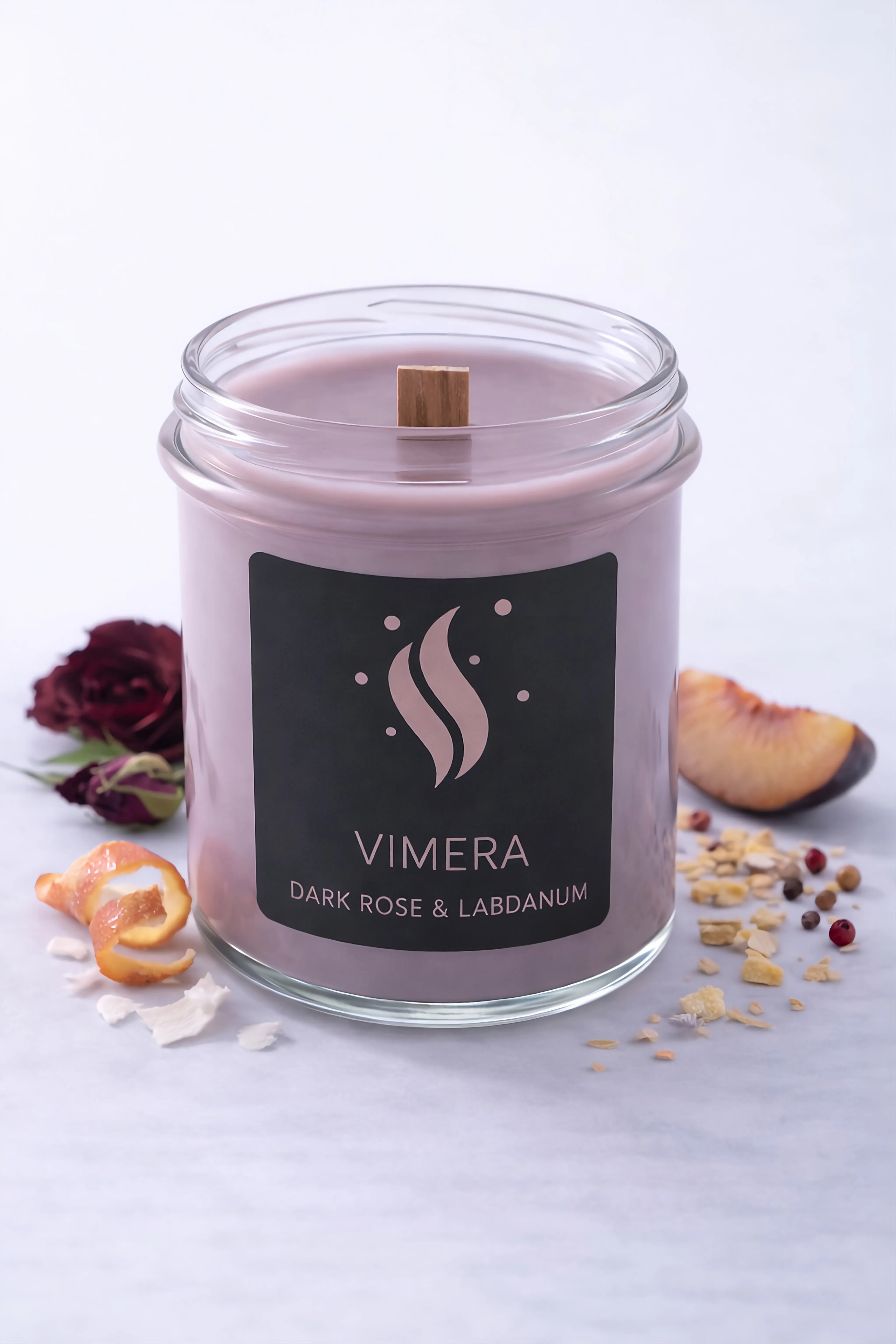 Ароматична свічка Dark Rose & Labdanum варіант 2 - купити у Vimera