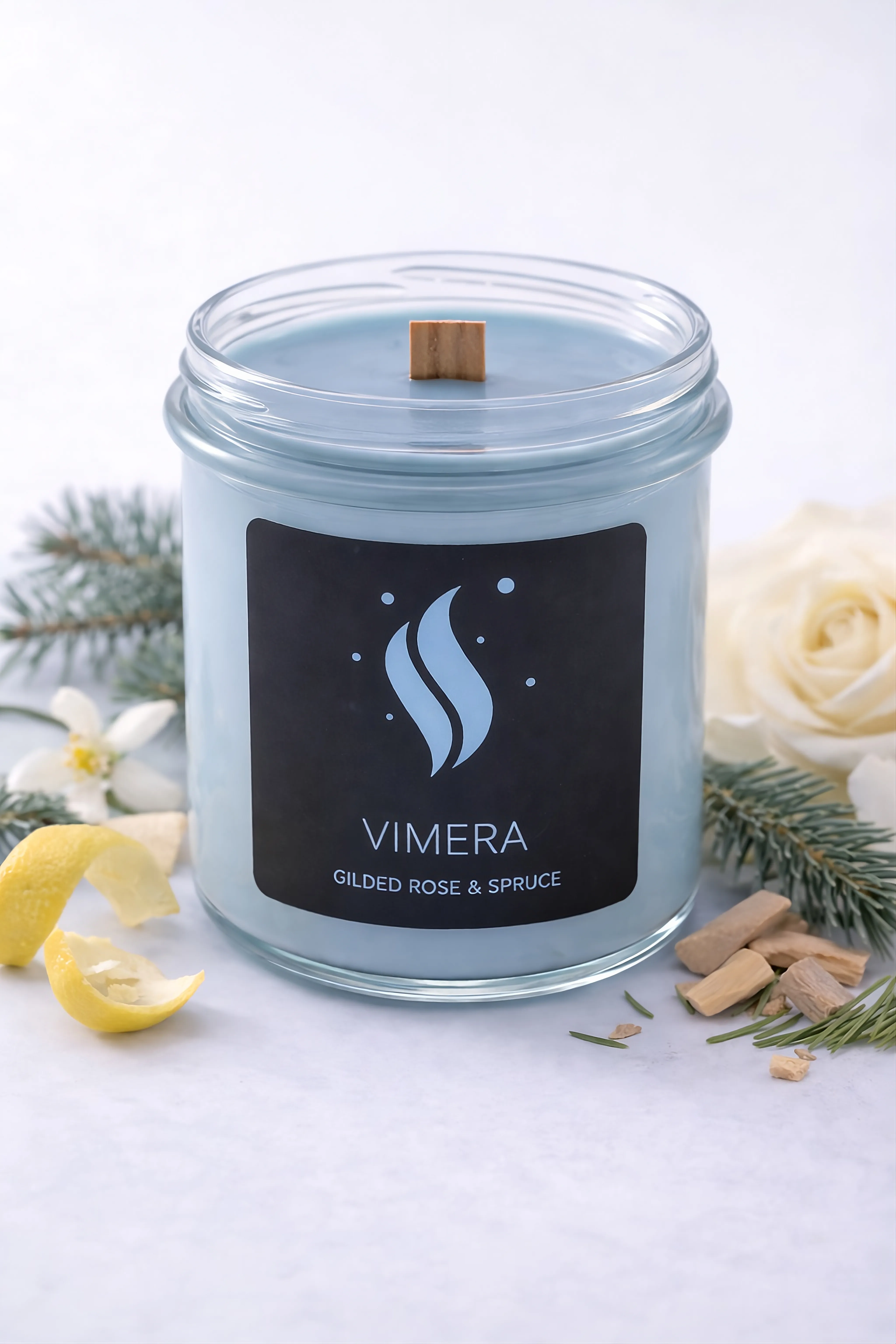 Ароматична свічка Gilded Rose & Spruce варіант 2 - купити у Vimera