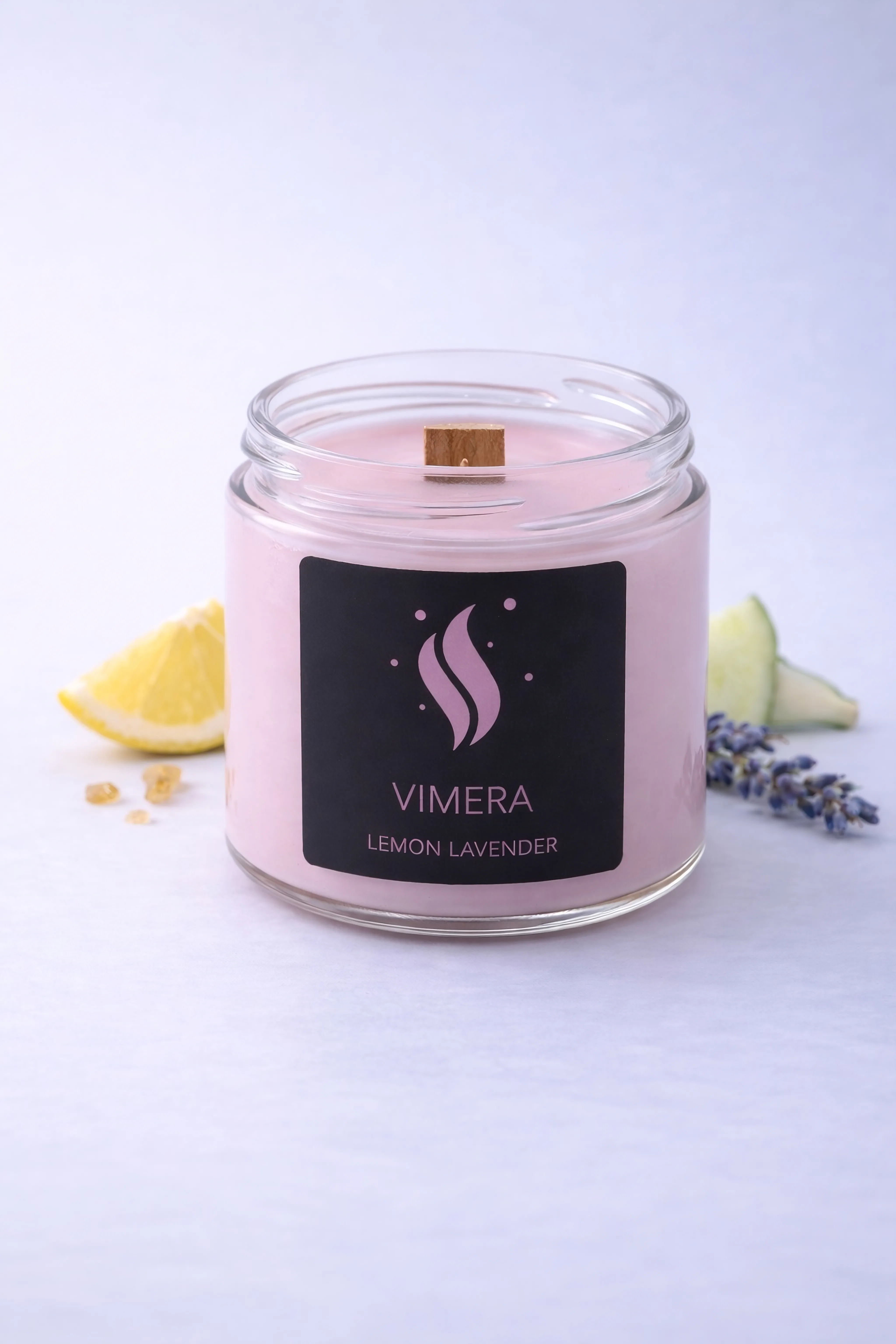Ароматична свічка Lemon Lavender варіант 2 - купити у Vimera