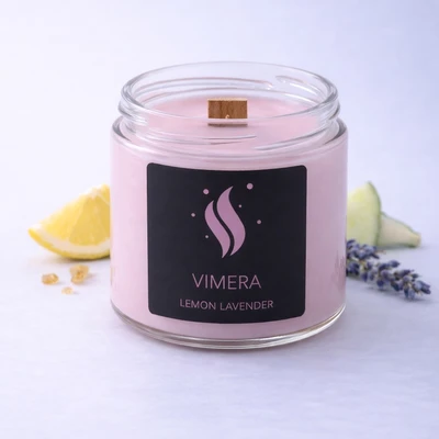 Ароматична свічка Lemon Lavender варіант 2 - купити у Vimera