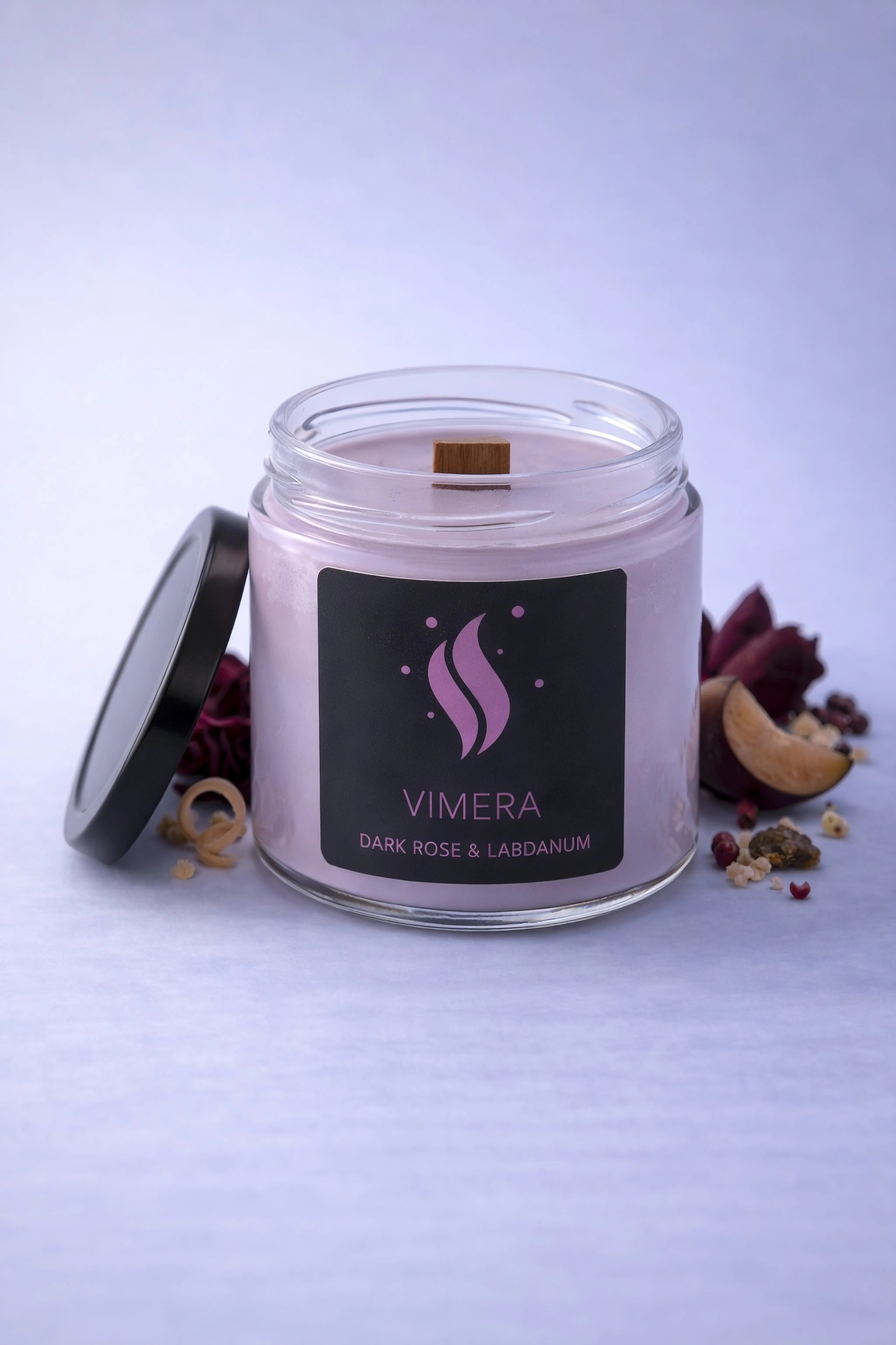 Ароматична свічка Dark Rose & Labdanum варіант 1 - купити у Vimera