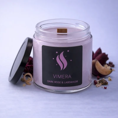 Ароматична свічка Dark Rose & Labdanum варіант 1 - купити у Vimera
