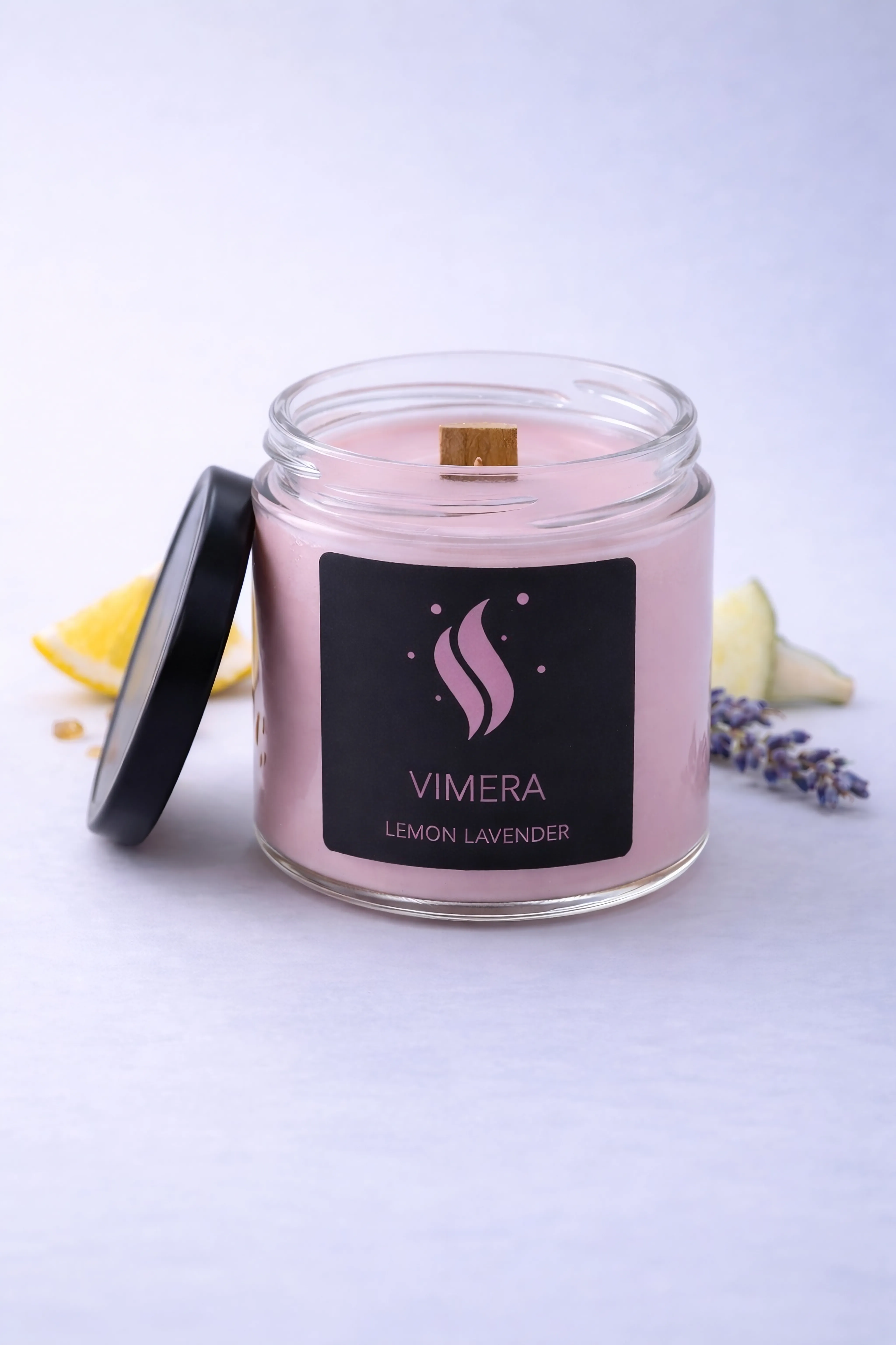 Ароматична свічка Lemon Lavender варіант 1 - купити у Vimera
