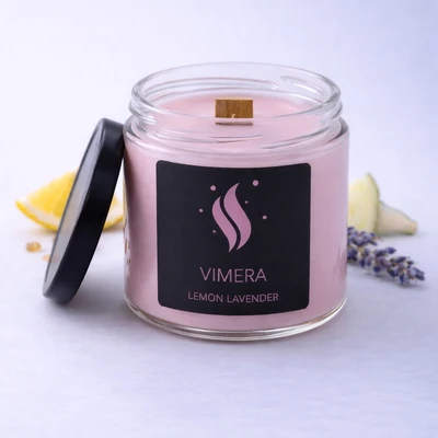 Ароматична свічка Lemon Lavender варіант 1 - купити у Vimera