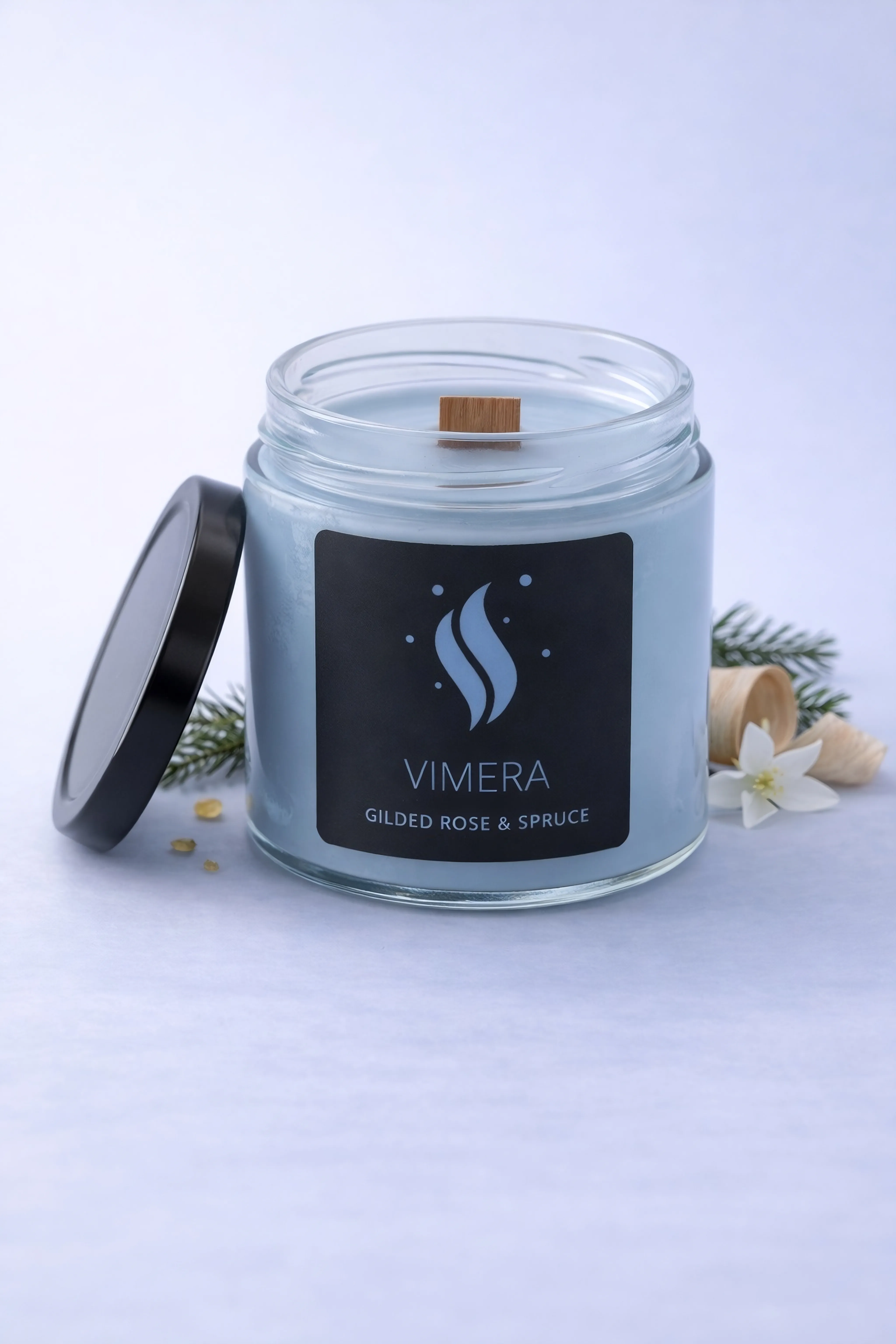 Ароматична свічка Gilded Rose & Spruce варіант 1 - купити у Vimera