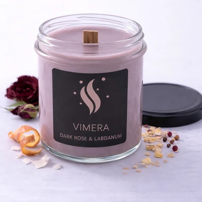 Ароматична свічка Dark Rose & Labdanum варіант 1 - купити у Vimera