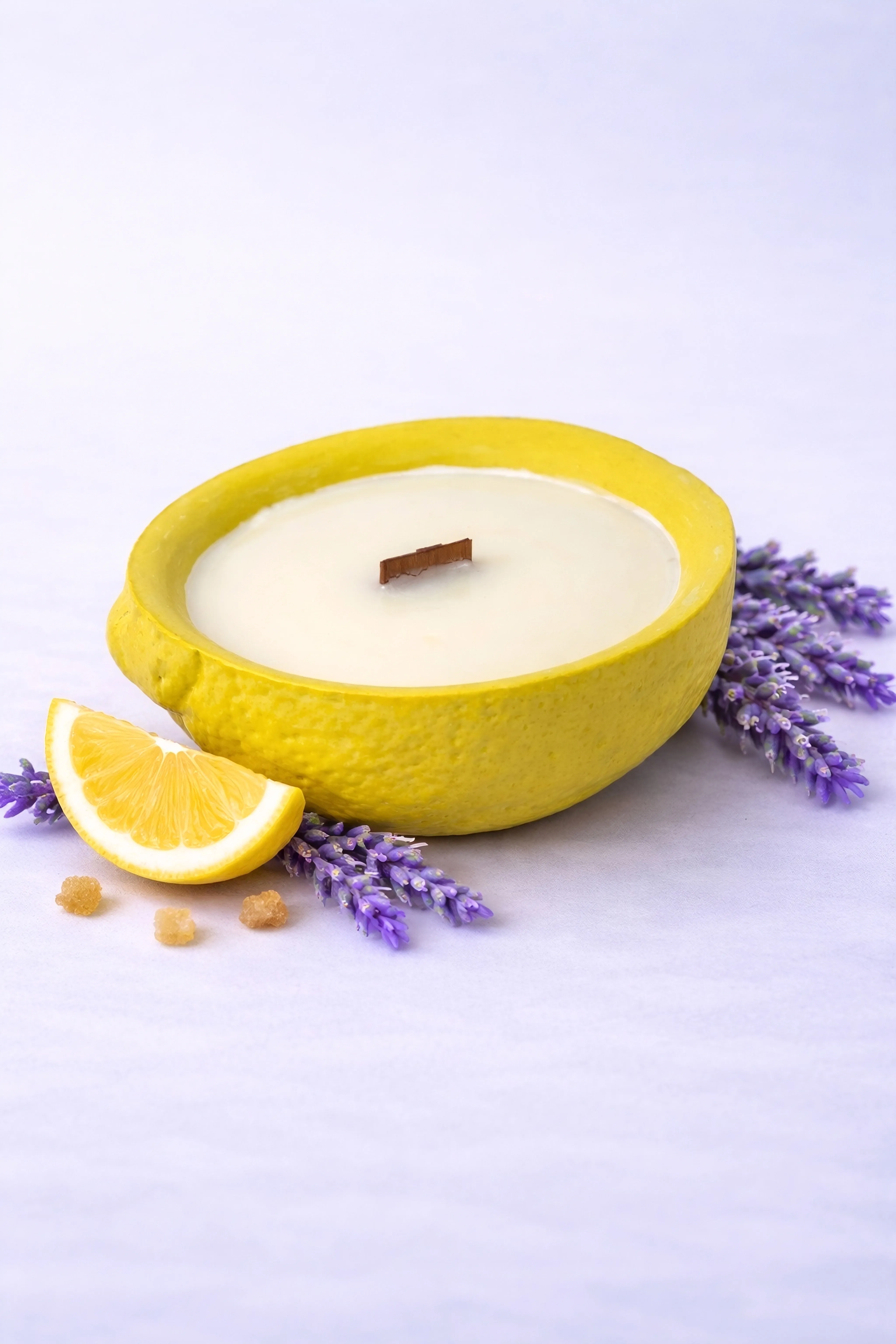 Ароматична свічка Свічка Лимон варіант 1 - купити у Vimera
