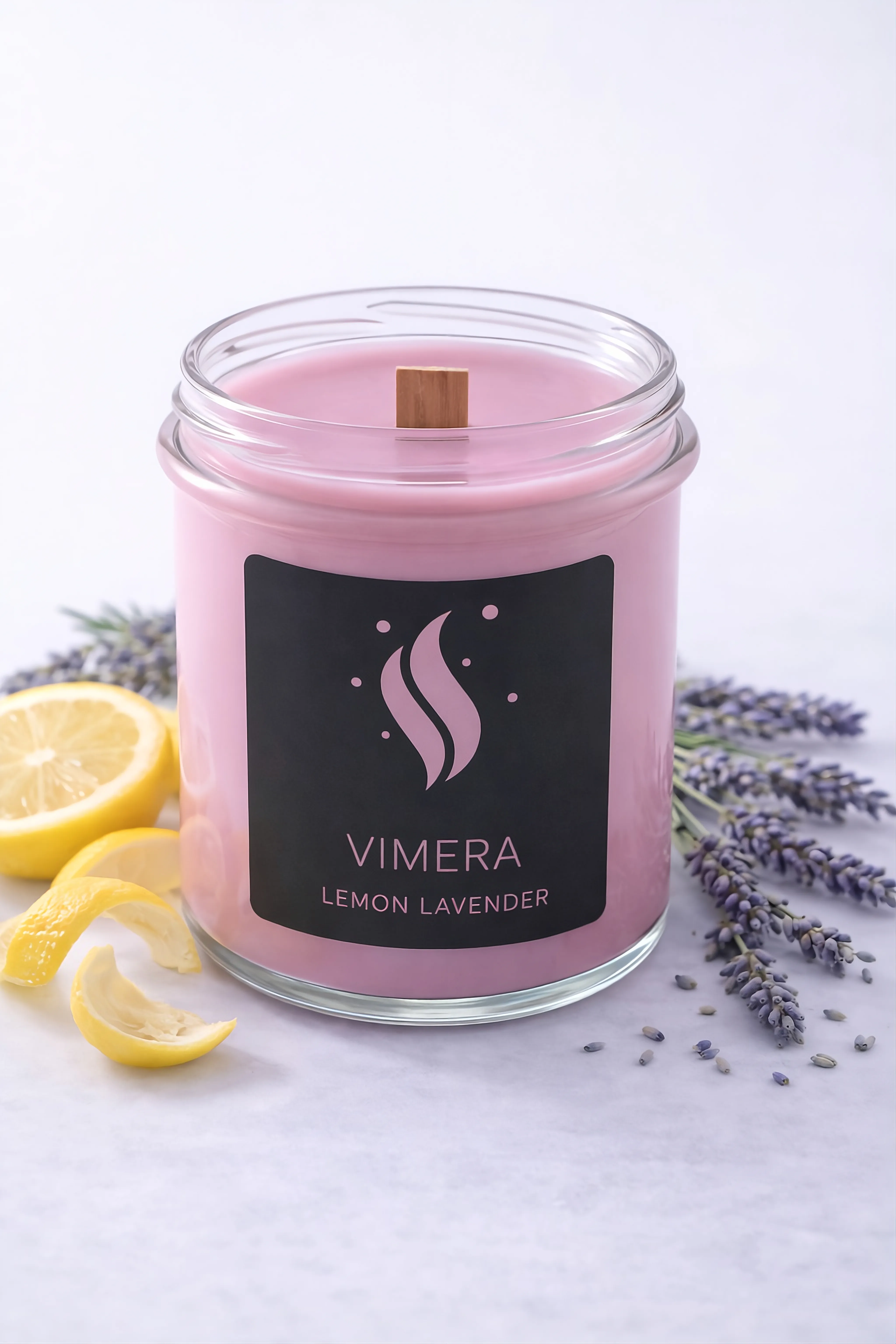 Ароматична свічка Lemon Lavender варіант 2 - купити у Vimera