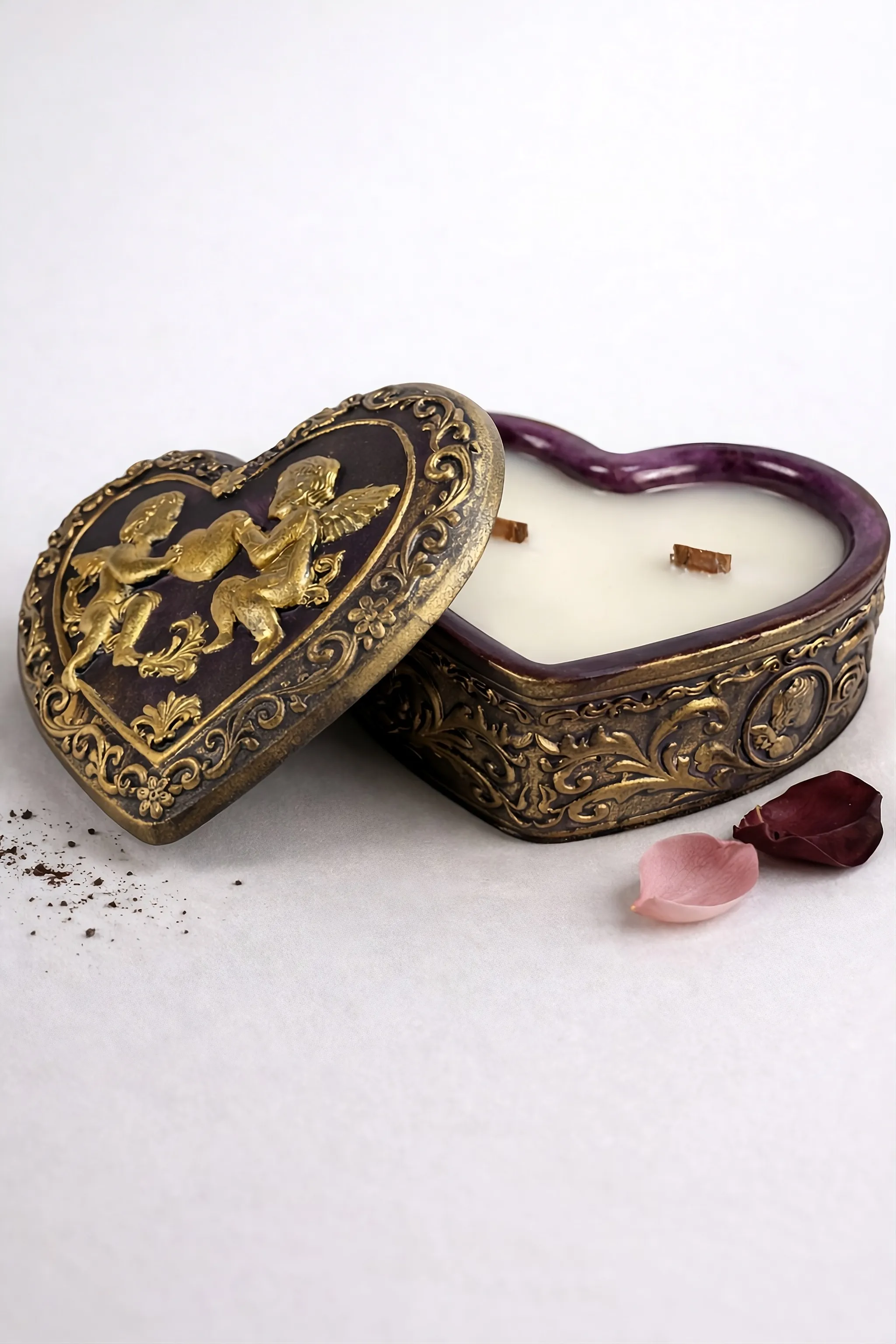 Ароматична свічка Ангельське серце · Amethyst варіант 0 - купити у Vimera