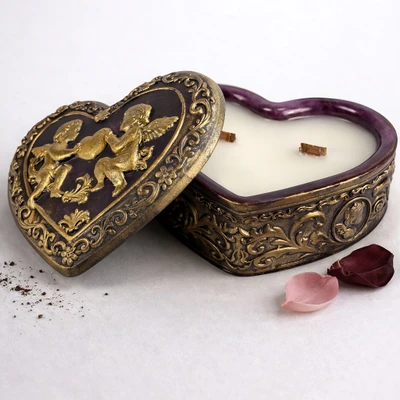 Ароматична свічка Ангельське серце · Amethyst варіант 0 - купити у Vimera