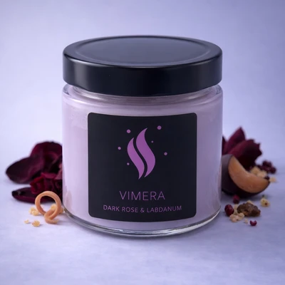 Ароматична свічка Dark Rose & Labdanum - купити у Vimera