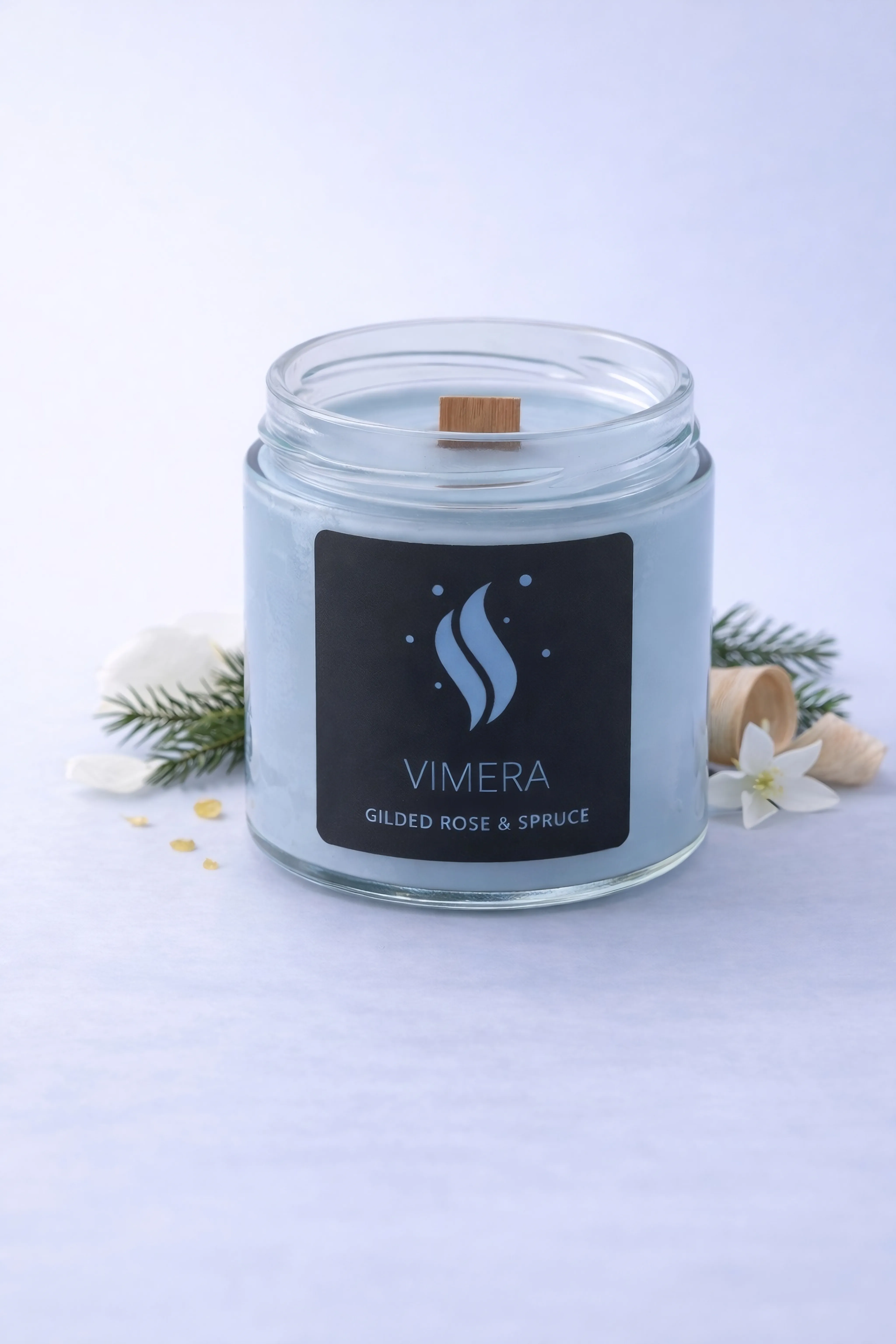 Ароматична свічка Gilded Rose & Spruce варіант 2 - купити у Vimera
