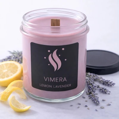 Ароматична свічка Lemon Lavender варіант 1 - купити у Vimera