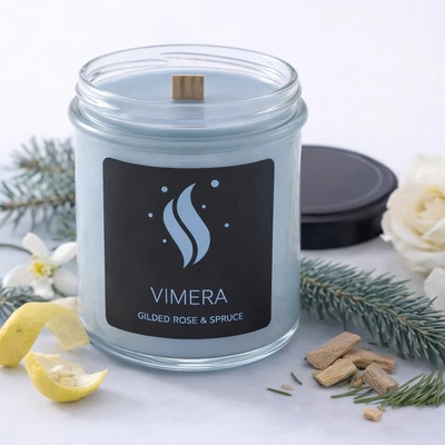 Ароматична свічка Gilded Rose & Spruce варіант 1 - купити у Vimera