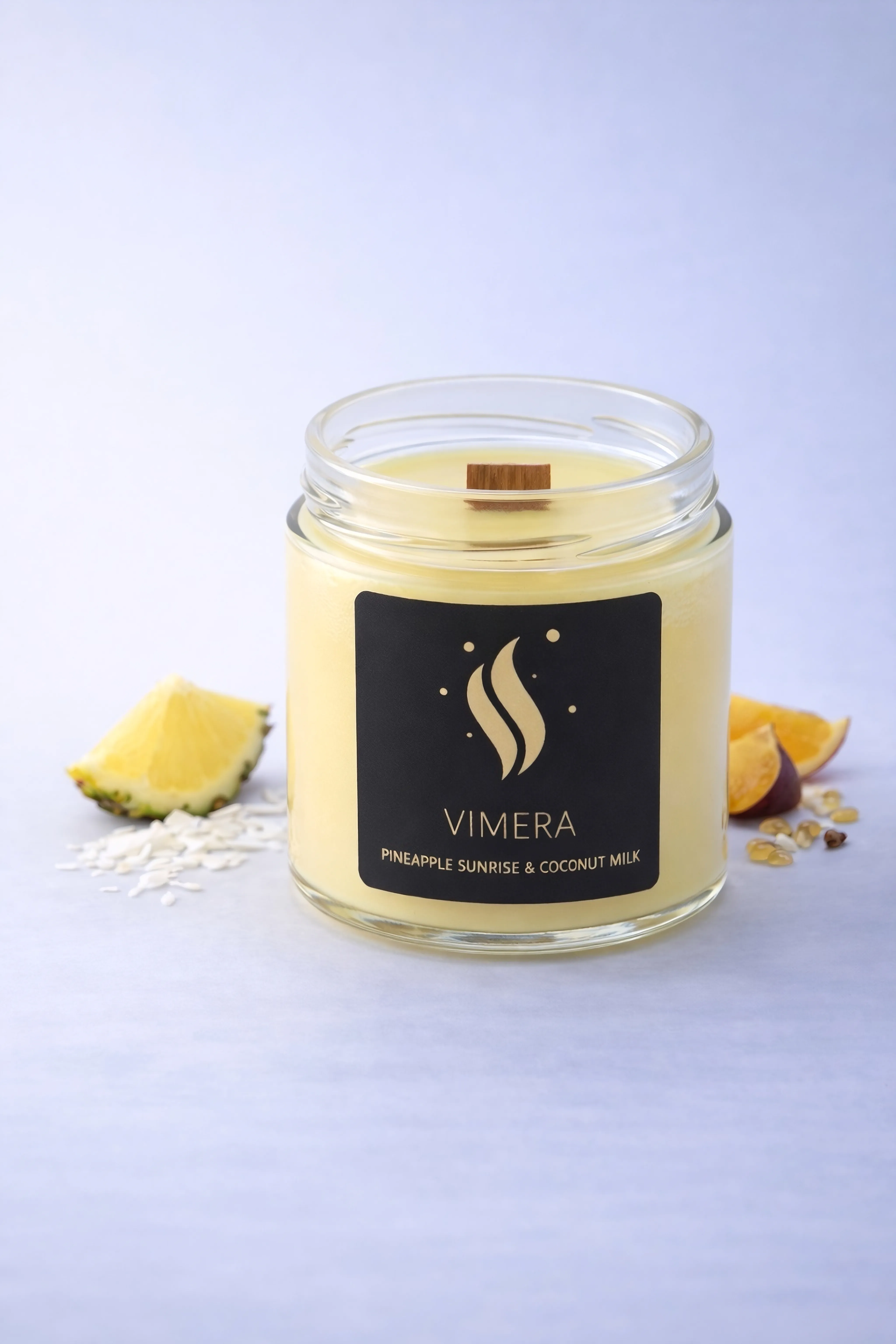 Ароматична свічка Pineapple Sunrise & Coconut Milk варіант 2 - купити у Vimera